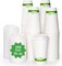 100 Count 16 oz Compostable Paper Coffee Cups, Biodegradable Disposable Coffee Cups with CPLA Lid, Eco-friendly Hot Drinking Cups for Party, Picnic, Travel,and Events